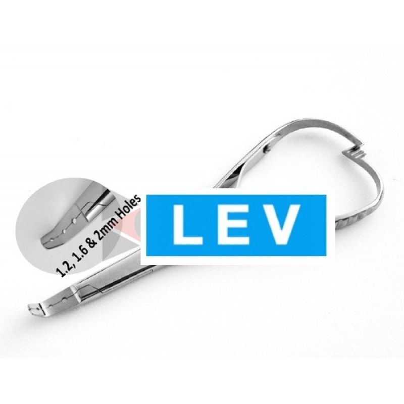 large-691 Dermal Çapa Tutma Pensesi-T.B.v1.2mm,1.6mm,2mm Delikler - Görsel 1