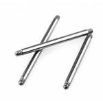 1,2mm Cerrahi Çelik Halterler Topsuz