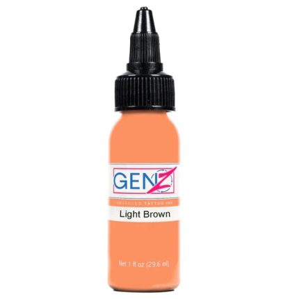 Intenze GEN-Z Dövme Boyası - Light Brown 30ml