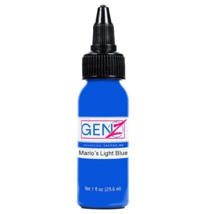 Intenze GEN-Z Dövme Boyası - Mario's Light Blue 30ml