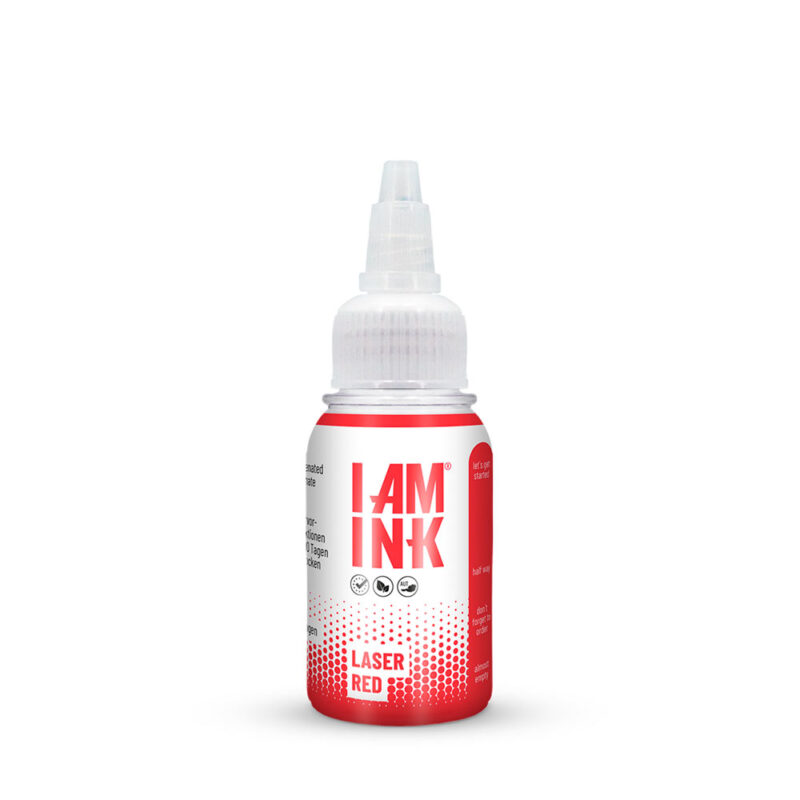 I AM INK Dövme Boyası - Laser Red (Light Red) 10ml-30ml