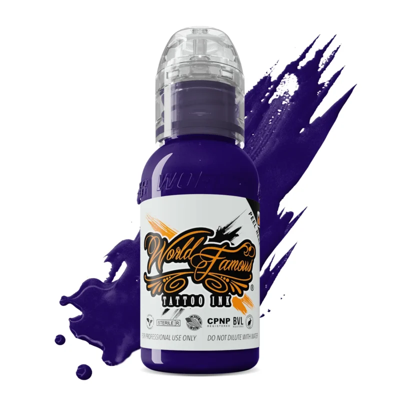 World Famous Ink Dövme Boyası - Amsterdam Purple 30ml