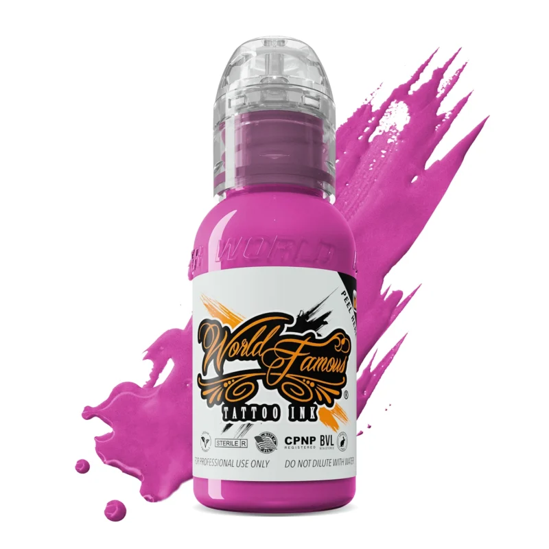 World Famous Ink Dövme Boyası - Paris Pink 30ml