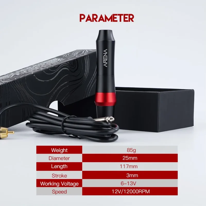 Arena 3.0mm Stroke Tattoo & PMU Pen 25mm Slim Body WQ385 - Görsel 2
