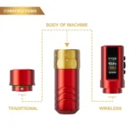 Jconly Epoch Wireless Pen Machine Black - 2 Battery Pack - Görsel 7