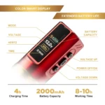 Jconly Epoch Wireless Pen Machine Black - 2 Battery Pack - Görsel 5