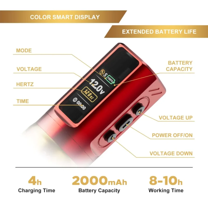 Jconly Epoch Wireless Pen Machine Black - 2 Battery Pack - Görsel 5