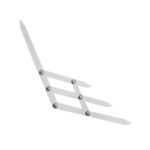 Akrilik Altın Oran Kumpası - 4 Uçlu - Görsel 4