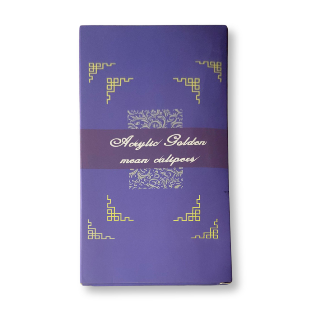 golden-mean Akrilik Altın Oran Kumpası - 4 Uçlu - Görsel 1