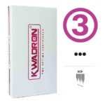 Kwadron PMU Optima Kartuş İğne - 40/3CFPT Slope Flat Point Taper