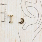 Ay Altın Tragus Helix Conch Piercing