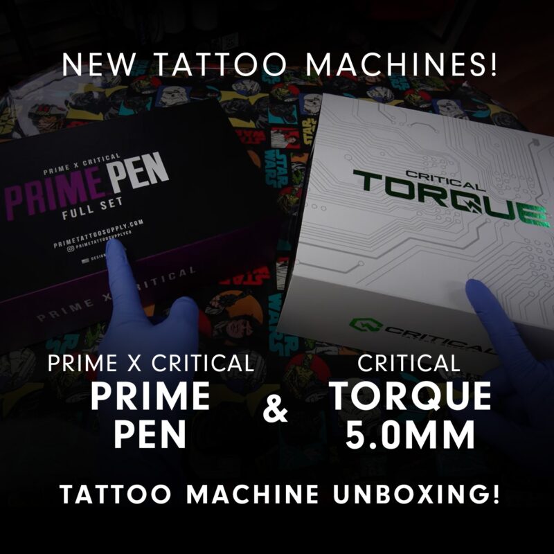 Prime x Critical Pen Kablosuz Bataryalı Dövme Makinesi 4.2 Stroke Full Set - Görsel 3