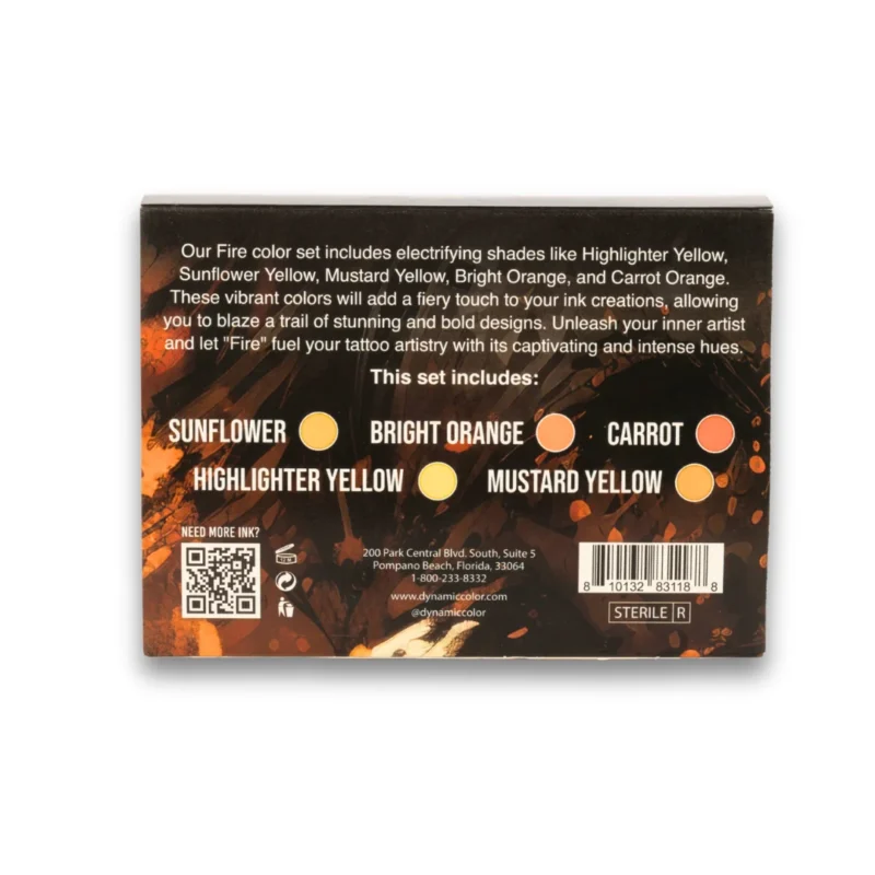Dynamic Platinum Fire Set 5x30ml - Görsel 4