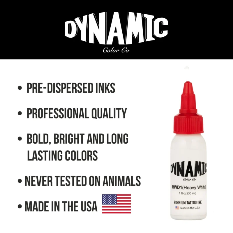 Dynamic Non Mixing Heavy White 30ml - Görsel 2