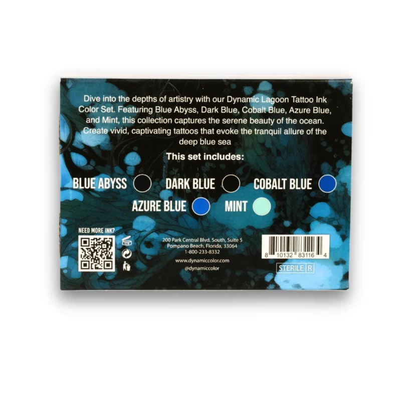 Dynamic Platinum Lagoon Set 5x30ml - Görsel 4