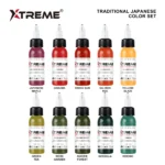 Xtreme Inks' UKIYO-E Traditional Japanese Color Set - 10x30ml - Görsel 2