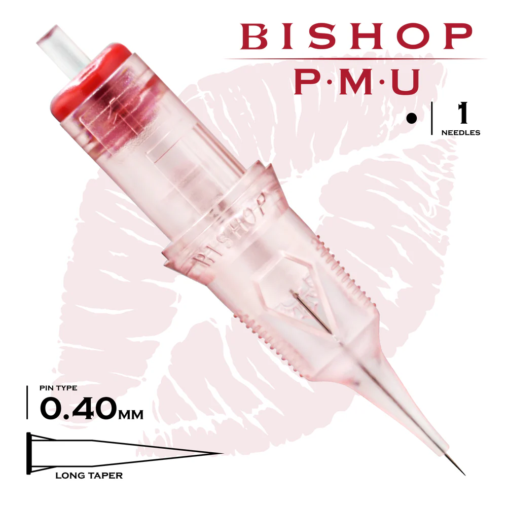 PMU-NEEDLES-PRODUCT-SHOTS-1401 Da Vinci PMU Cartridges 0.40/1 Long Taper - Görsel 1