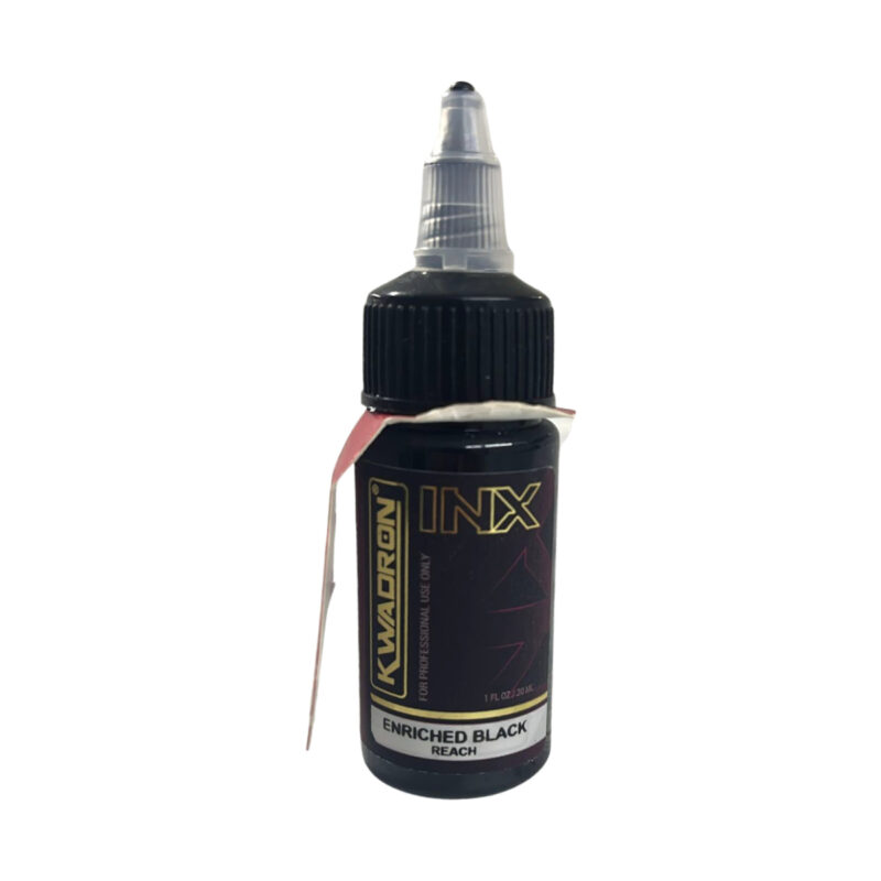 KWADRON INX Enriched Black 30ml (1oz) - Görsel 1