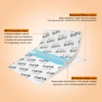 Pepax Sufu - Dövme Sonrası Koruyucu Bant Film - 10cmx10m - Görsel 4